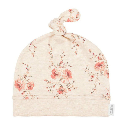 Toshi Baby Beanie Rustic Rose-Aster & Ruby