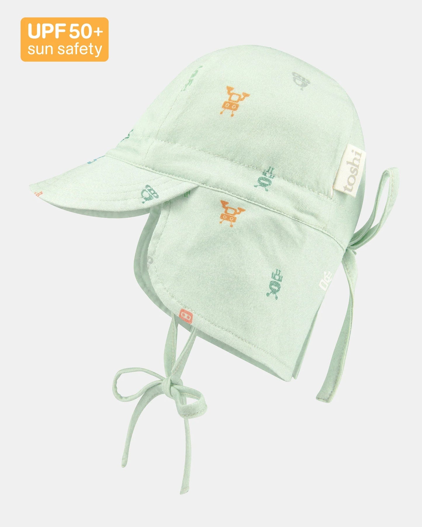 toshi Flap Cap Bambini - Cyborg Thyme - Aster & Ruby