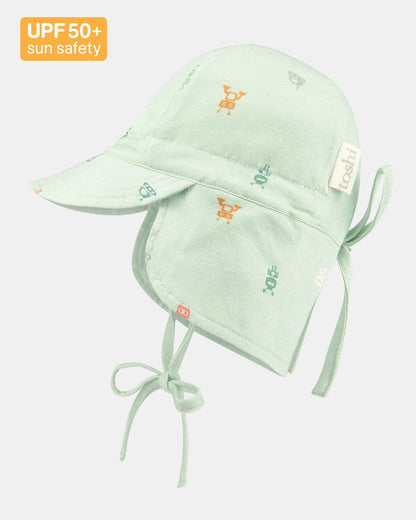 toshi Flap Cap Bambini - Cyborg Thyme - Aster & Ruby