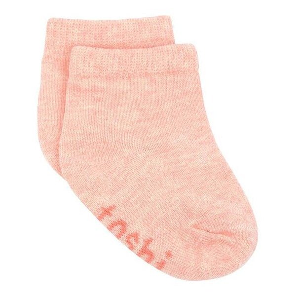 Toshi Organic Ankle Socks Dreamtime Blossom-Aster & Ruby