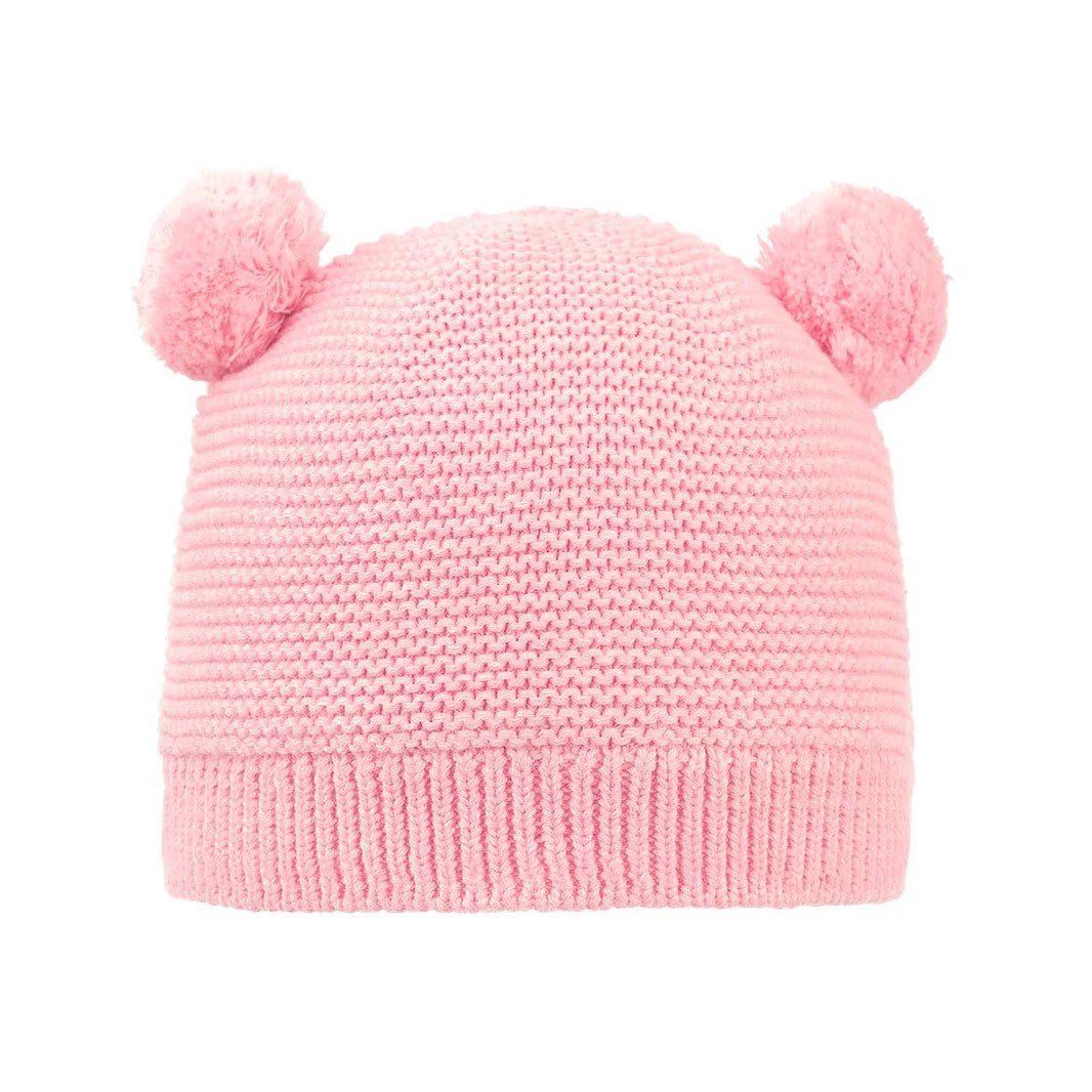 Toshi Organic Beanie Snowy Pearl-Aster & Ruby