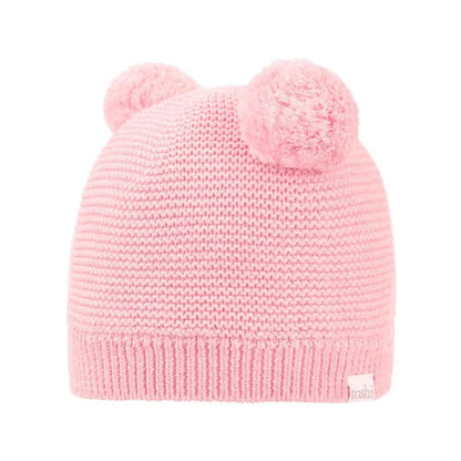 Toshi Organic Beanie Snowy Pearl-Aster & Ruby