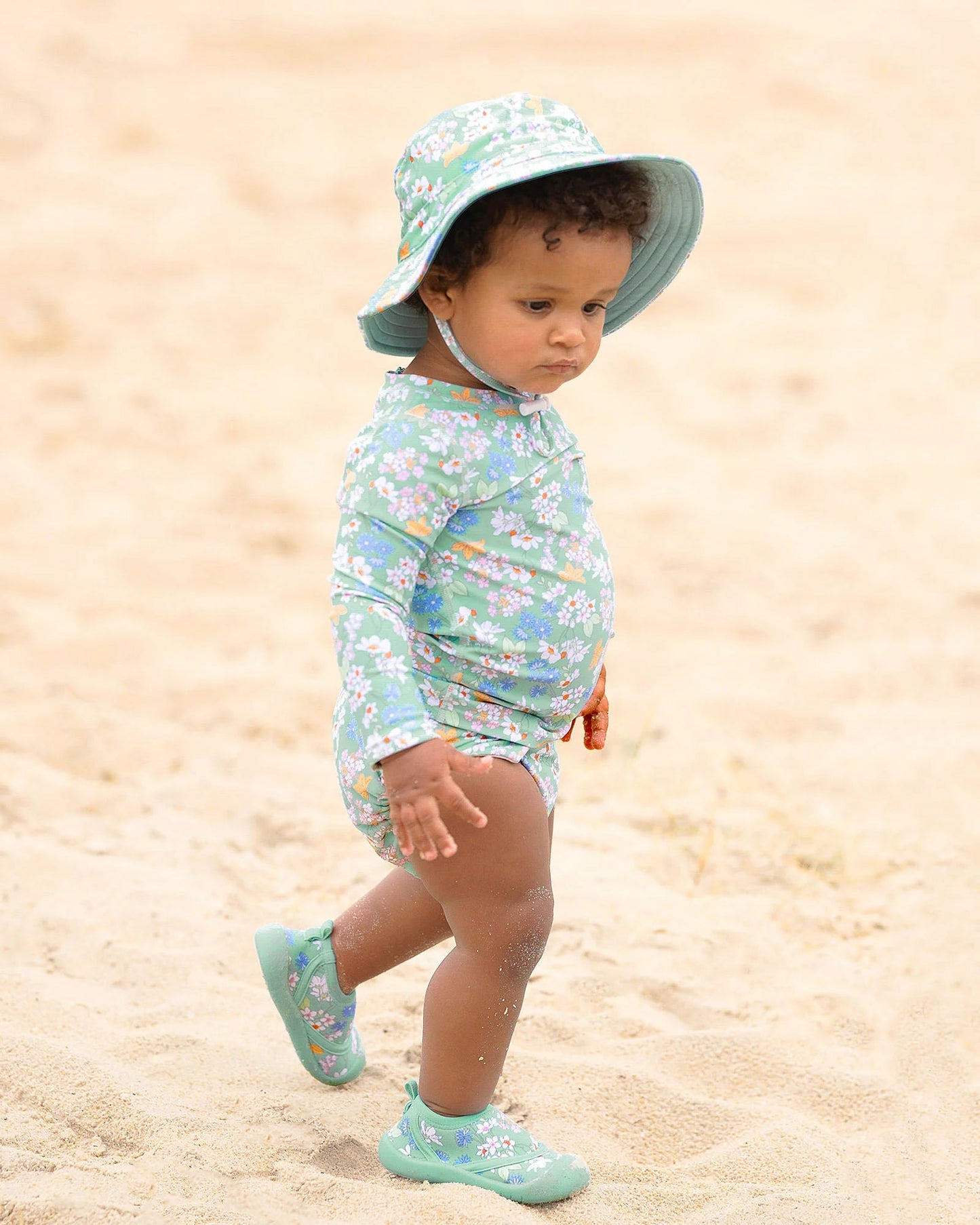 Toshi Swim Baby Nappy Classic - Sea Blossom - Aster & Ruby