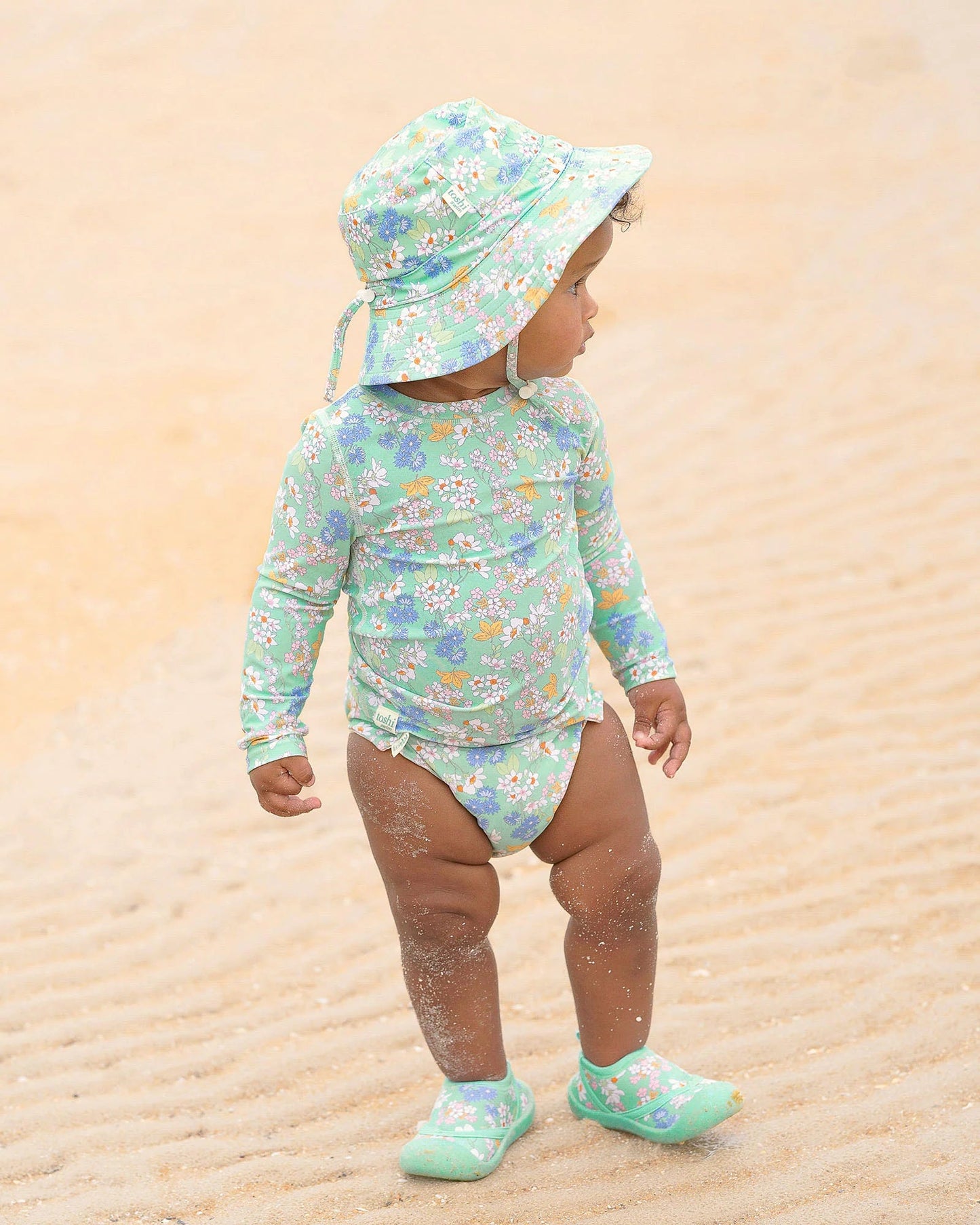 Toshi Swim Baby Nappy Classic - Sea Blossom - Aster & Ruby