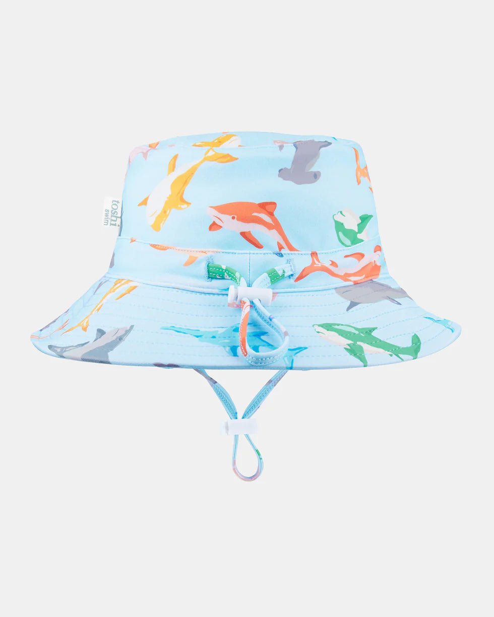 Toshi Swim Baby Sunhat Classic - Shark - Aster & Ruby