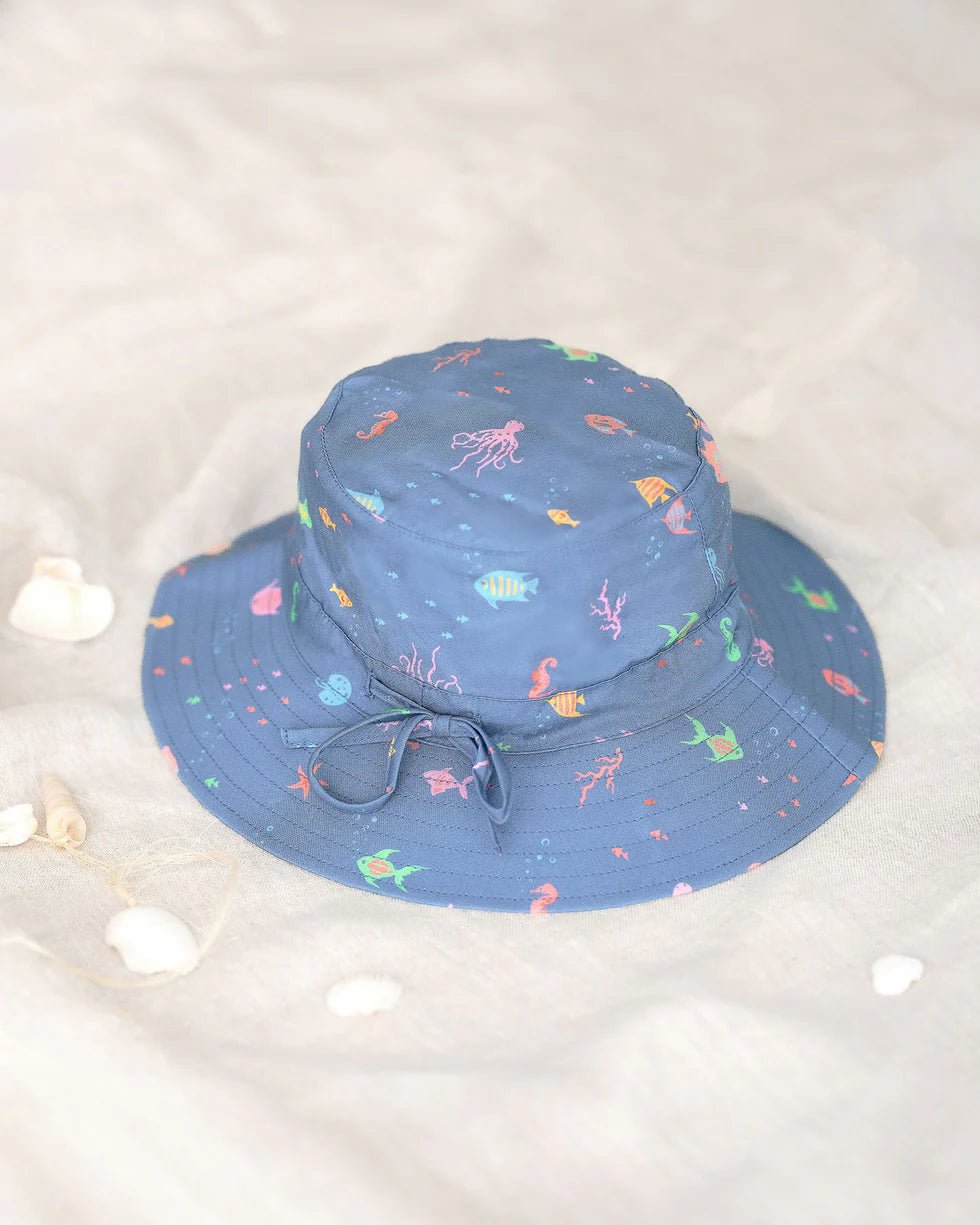 Toshi Swim Sunhat Dreaming - Seahorse - Aster & Ruby