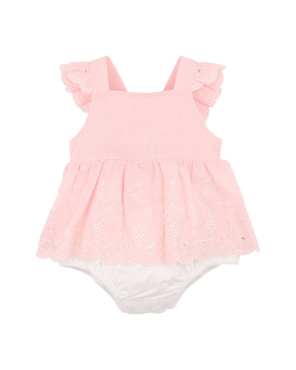 Chelsea Broderie Overlay Bodysuit