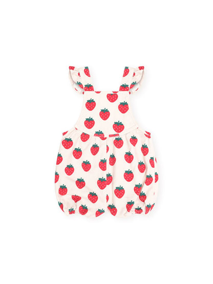 Strawberry Bubble Romper