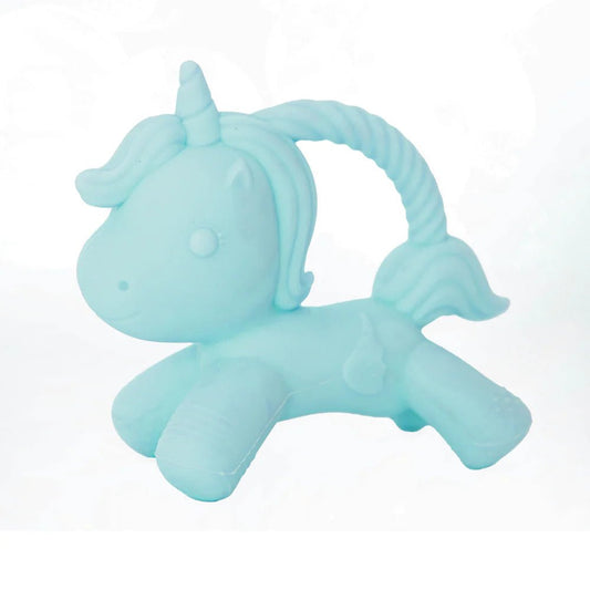 Unicorn Teether Blue - Aster & Ruby