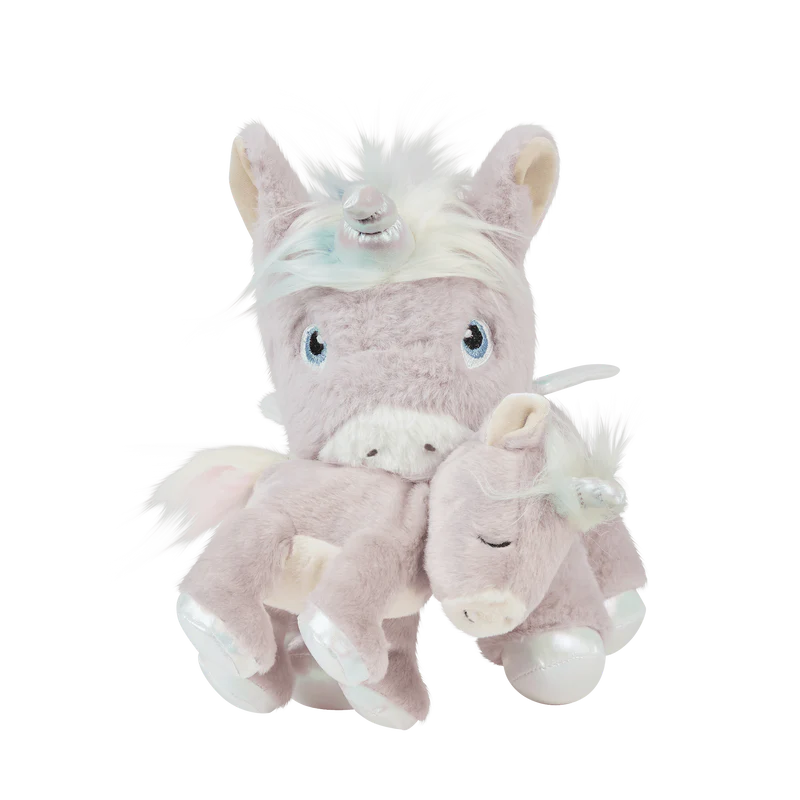 Olli Ella Binky Baby Unicorn Glitter (Lilac) | Aster & Ruby