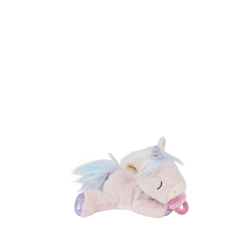 Olli Ella Binky Baby Unicorn Sparkle (Pink) | Aster & Ruby