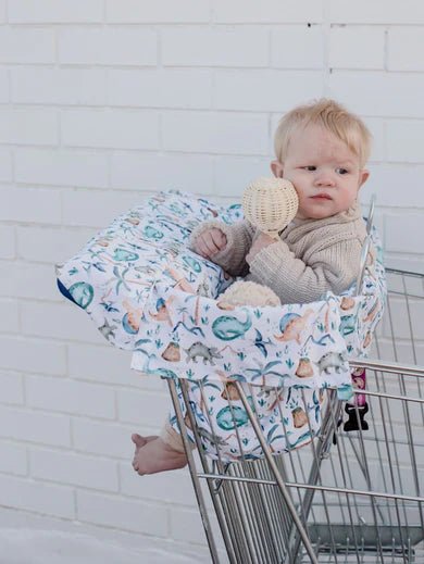 Universal Padded Trolley Liner Wild Dinosaurs - Aster & Ruby