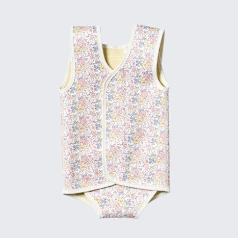 Natural Rubber Baby Wetsuit Into the Garden Ditsy Floral
