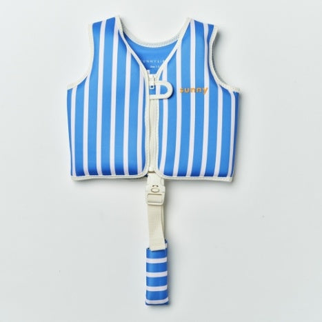 Kids Swim Vest Tino the Tiger Blue