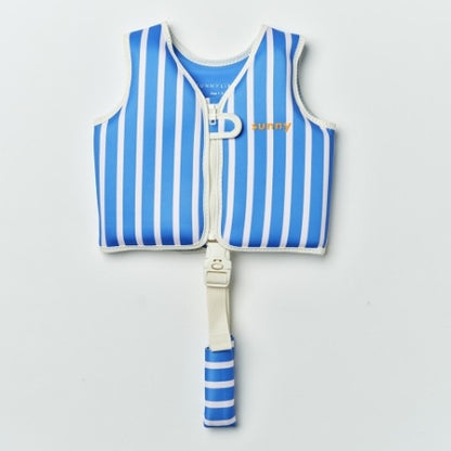Kids Swim Vest Tino the Tiger Blue