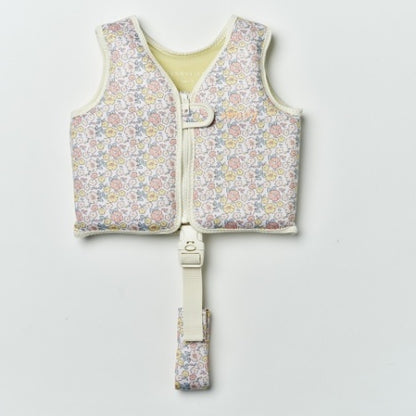 Kids Swim Vest Into the Garden Ditsy Floral