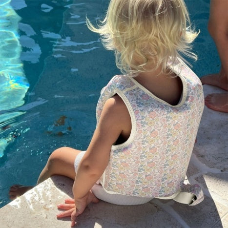 Kids Swim Vest Into the Garden Ditsy Floral