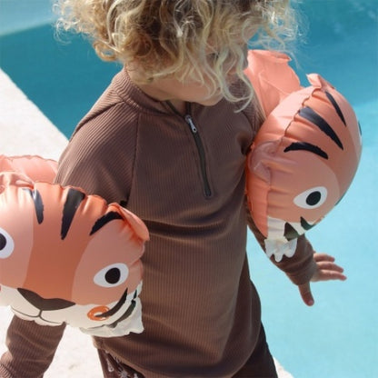 Kids Inflatable Arm Bands Tino the Tiger Clay