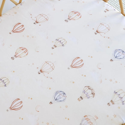 Up & Away Organic Bassinet Sheet / Change Pad Cover