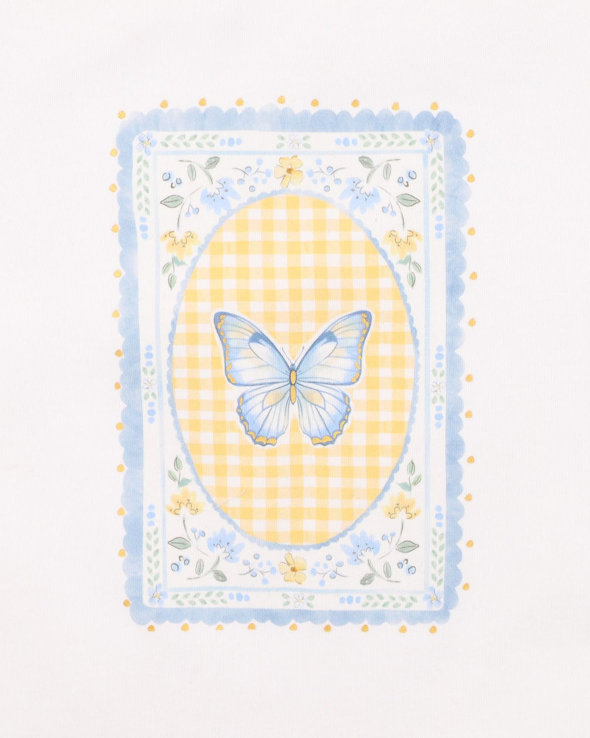 Libby Organic Butterfly Tee 3-7Y