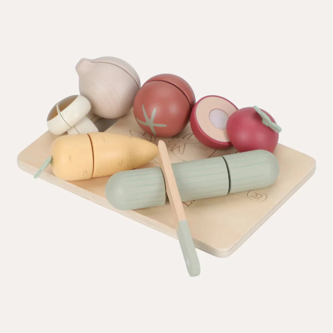 Wooden Cutting Vegetables