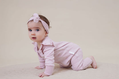 Lilly Bow Zip Romper