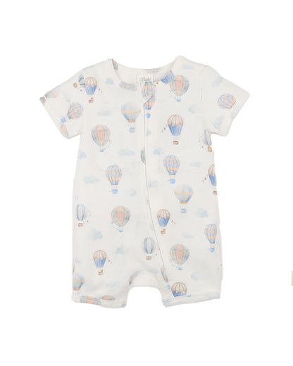 Sky High Print Organic SS Romper