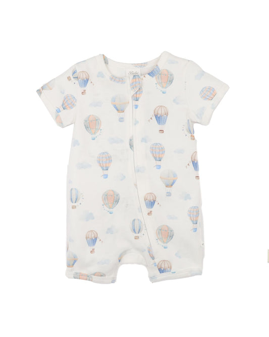 Sky High Print Organic SS Romper