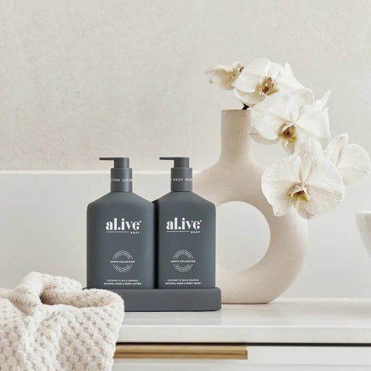 Wash & Lotion Duo Coconut & Wild Orange - Aster & Ruby