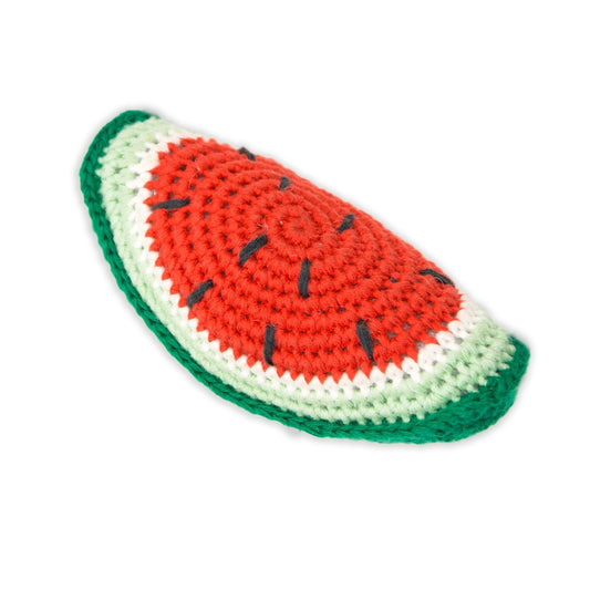 Watermelon Crochet Rattle-Aster & Ruby