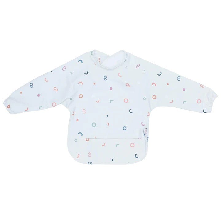 We Might Be Tiny Messie Smock Bib – Tiny Arches (Baby & Toddler)-Aster & Ruby
