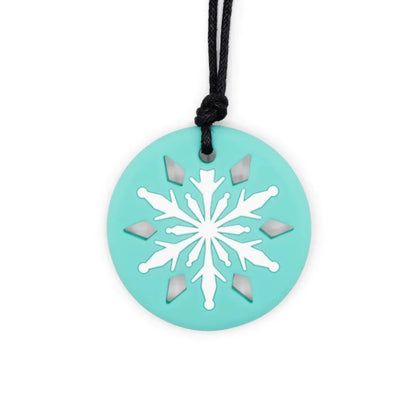 Jellystone Snowflake Chew Pendant Necklace White | Aster & Ruby