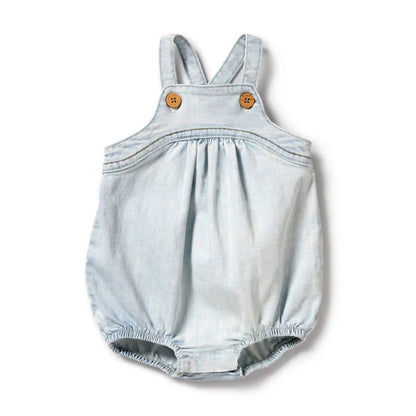 Wilson & Frenchy Denim Bodysuit - Aster & Ruby