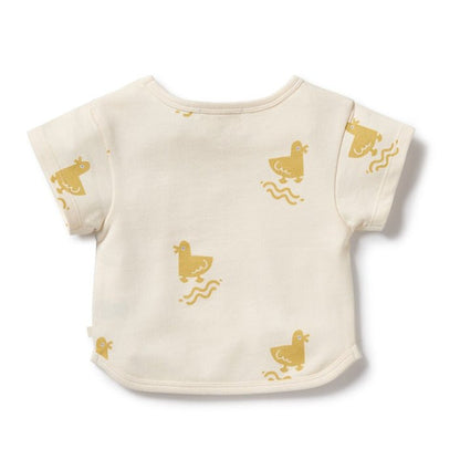 Wilson & Frenchy Organic Tee - Quack - Aster & Ruby