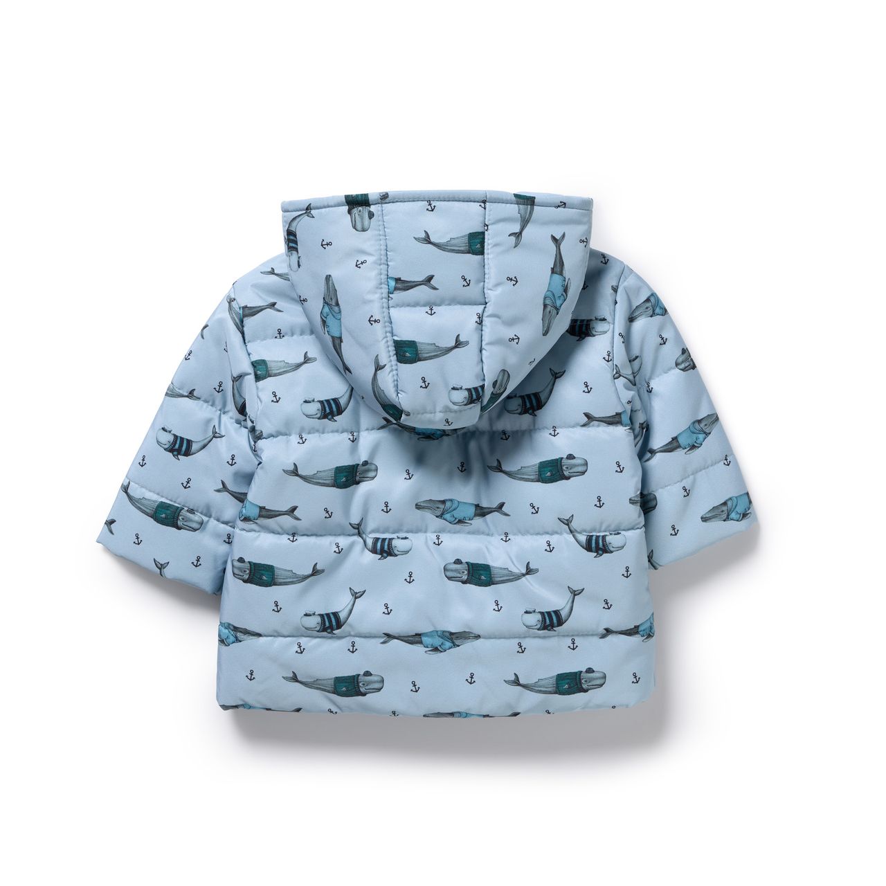 Woolly Whales Puffer Jacket