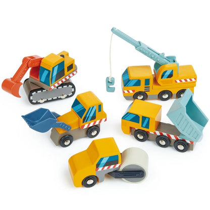 Wooden Construction Car Set – Aster & Ruby