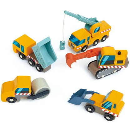 Wooden Construction Car Set – Aster & Ruby