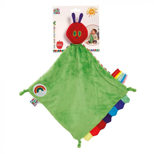 World of Eric Carle Comfort Blanket - Tiny Hungry Caterpillar - Aster & Ruby