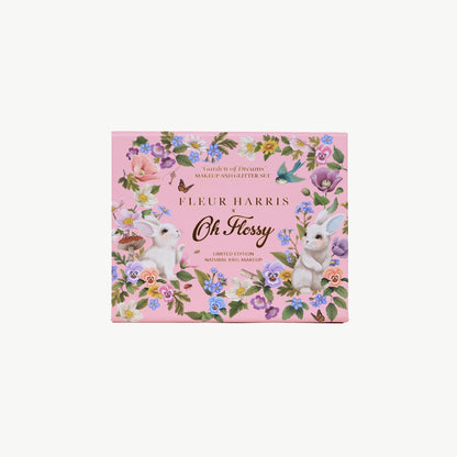 X Fleur Harris Garden of Dreams Mini Makeup & Glitter Set - Aster & Ruby