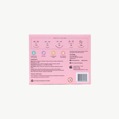 X Fleur Harris Garden of Dreams Mini Makeup & Glitter Set - Aster & Ruby