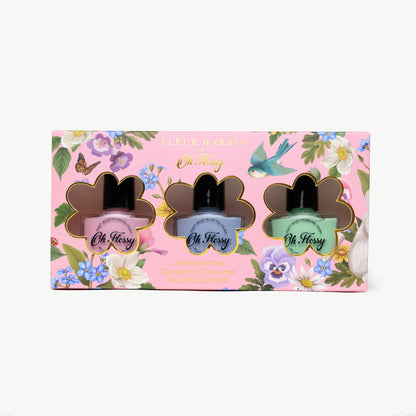 X Fleur Harris Garden of Dreams Nail Polish Set - Aster & Ruby