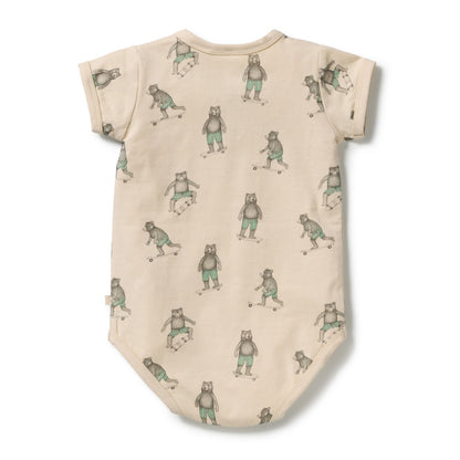 Skater Club Organic Henley Bodysuit