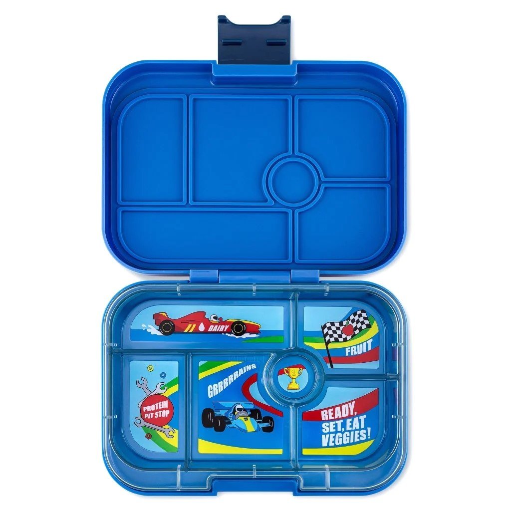 Yumbox Surf Blue Original 6 Lunchbox-Aster & Ruby