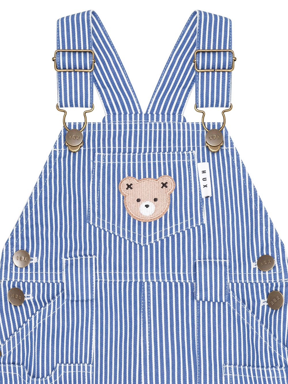 Cobalt Stripe Carpenter Shortall