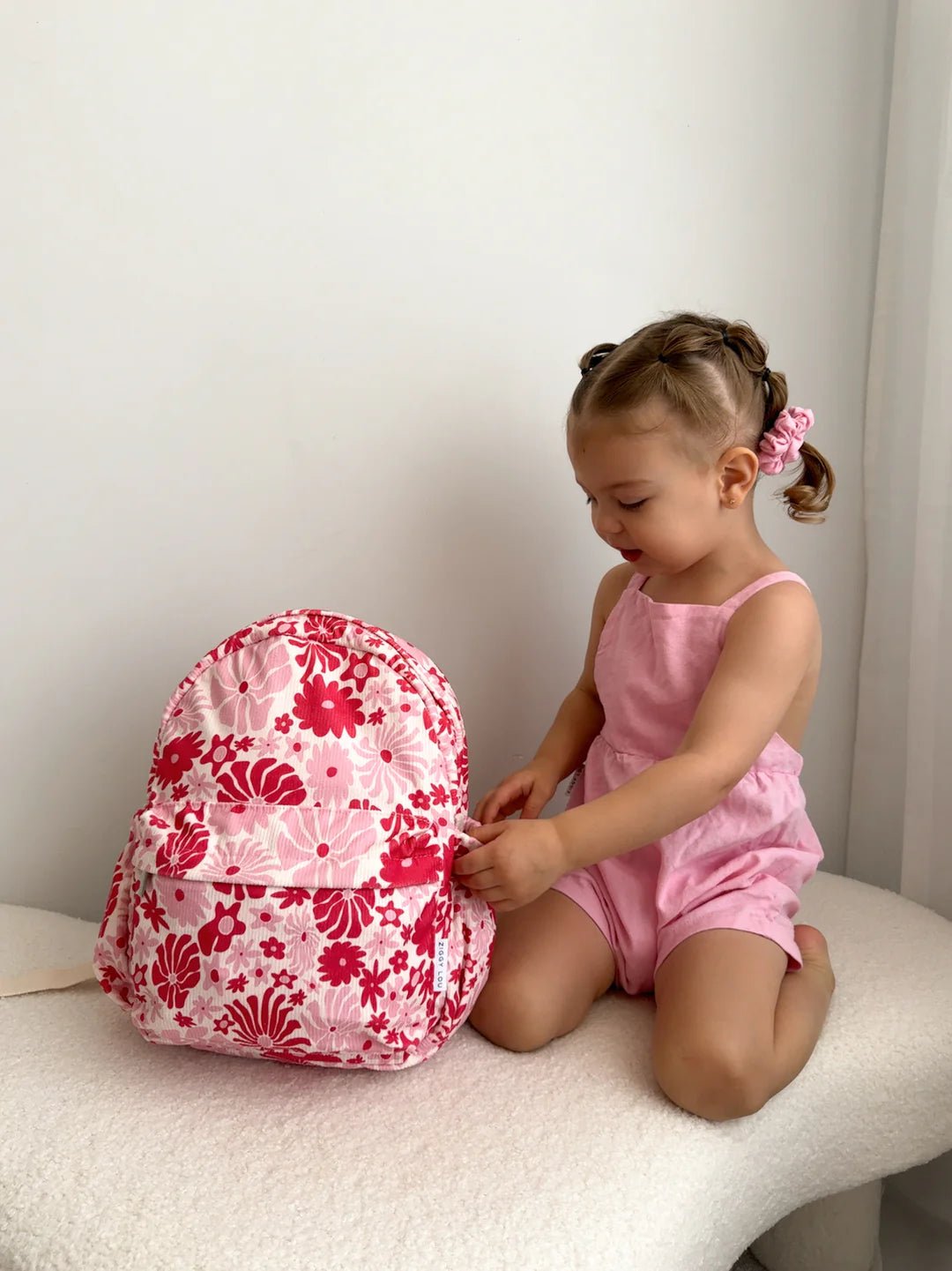 Ziggy Lou Backpack - Rosa (Small) - Aster & Ruby