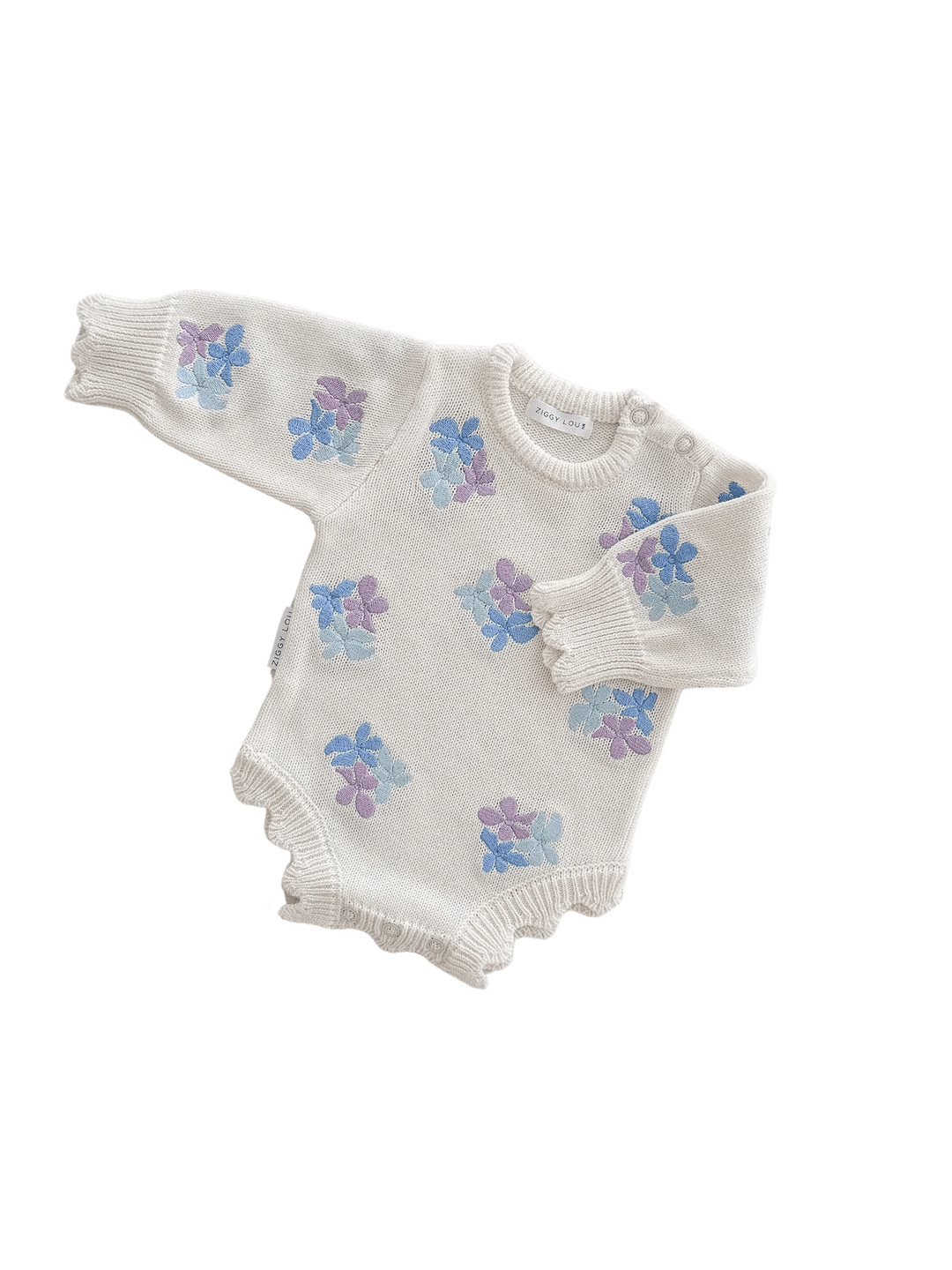 Ziggy Lou Bubble Romper - Alaska - Aster & Ruby