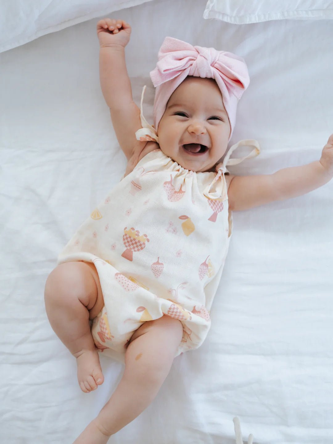 Ziggy Lou Eva Bubble Romper - August - Aster & Ruby