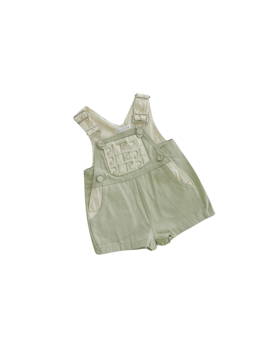 Ziggy Lou Short Overalls - Tallow - Aster & Ruby