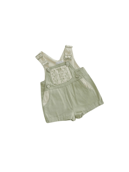 Ziggy Lou Short Overalls - Tallow - Aster & Ruby