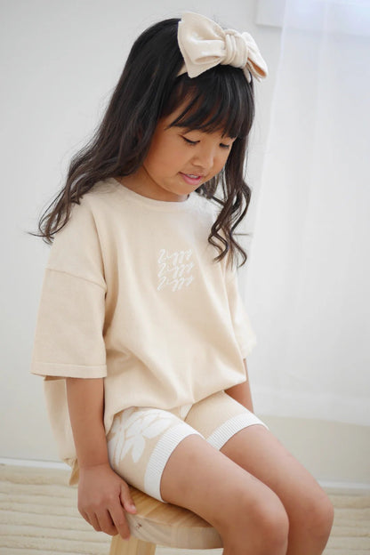 Ziggy Lou Signature Tee - Beech - Aster & Ruby